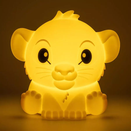 Disney Squishy Glo Silicon Light Il Re Leone Simba 15 Cm