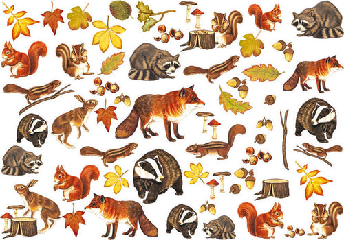 TO-DO---CARTA-DECOUPAGE-SOFT-PAPER-WOOD-WILDLIFE-50X70CM
