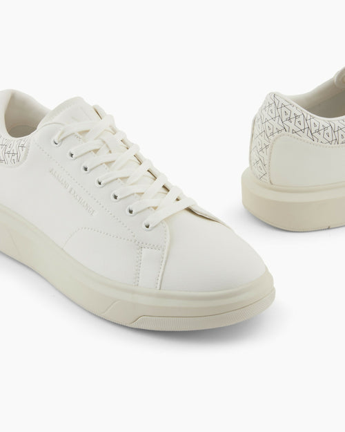 Armani Exchange uomo Sneakers con dettaglio sul retro