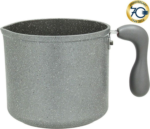 TOGNANA---BOLLILATTE-12CM-LINEA-MYTHOS-MARBLE-ANTIADERENTE-AD-ALTO-SPESSORE