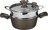 TOGNANA---FRIGGIVAPORIERA-MULTIFUNZIONALE-5-PEZZI---ALLUMINIO,-ARGENTO