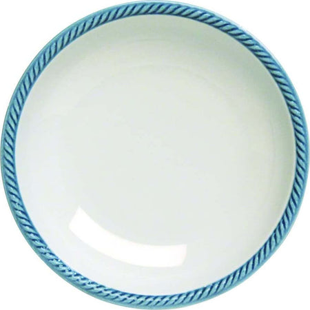 Tognana-Piatto-fondo-Lido-Bordo-azzurro-21-cm