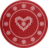 TOGNANA SET 12 TOVAGLIETTE CUORE ROSSO FELTRO 38 CM Casa e cucina/Tessili per la casa/Tessili da cucina/Tovagliette Scontolo.net - Potenza, Commerciovirtuoso.it