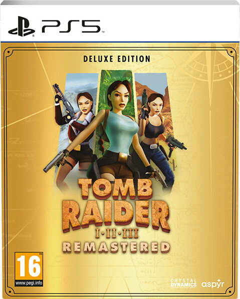 TOMB-RAIDER-I-II-III-REMASTERED-DELUXE-EDITION-PS5-EU-PREVENDITA