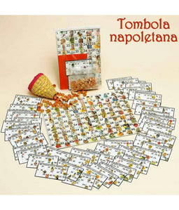 Tombola Napoletana Classica IOVANE Con Smorfia E Tabellone - Gioco Da Tavolo Per Il Natale - 3