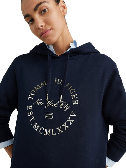 Tommy-Hilfiger-Abiti-REG-METLLC-ROUNDLL-SHRT-da-donna