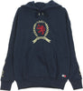 Tommy-Hilfiger-Felpa-Cappuccio-Donna-Tjw-Crest-Hoodie-Dark-Sapphire-da-donna