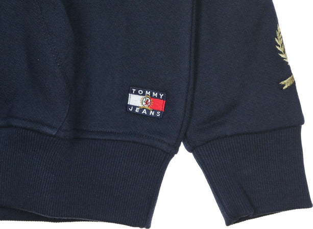 Tommy-Hilfiger-Felpa-Cappuccio-Donna-Tjw-Crest-Hoodie-Dark-Sapphire-da-donna
