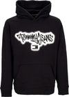 Tommy-Hilfiger-Felpa-Leggera-Cappuccio-Uomo-Relaxed-Spray-Graffiti-Hoodie-Black-da-uomo