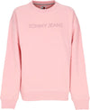 Tommy-Hilfiger-Felpa-Leggera-Girocollo-Donna-Relaxed-Bold-Classic-Crewneck-Ballet-Pink-da-donna