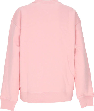 Tommy-Hilfiger-Felpa-Leggera-Girocollo-Donna-Relaxed-Bold-Classic-Crewneck-Ballet-Pink-da-donna