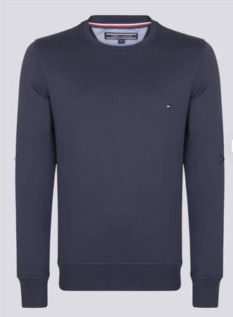 Tommy Hilfiger Felpa Uomo 85%Cotone Logo Ricamato Bandierina Felpa per Lui Felpa Tommy Hilfiger Euforia - Bronte, Commerciovirtuoso.it