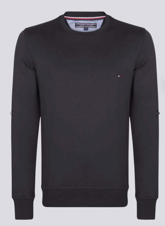 Tommy Hilfiger Felpa Uomo 85%Cotone Logo Ricamato Bandierina Felpa per Lui Felpa Tommy Hilfiger Euforia - Bronte, Commerciovirtuoso.it