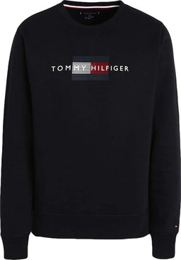 Tommy Hilfiger Felpa Uomo Girocollo Senza Cappuccio Felpa Maxi