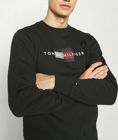 Tommy Hilfiger Felpa Uomo Girocollo Senza Cappuccio Felpa Maxi Logo Stampato Tinta Unita To122s0ci-k11 Lines Hilfiger Crew-neck Knit Moda/Uomo/Abbigliamento/Felpe/Felpe senza cappuccio Euforia - Bronte, Commerciovirtuoso.it