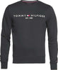 Tommy Hilfiger Felpa Uomo Tinta Unita Girocollo Felpa in Misto Cotone Con Logo Moda/Uomo/Abbigliamento/Felpe/Felpe senza cappuccio Euforia - Bronte, Commerciovirtuoso.it