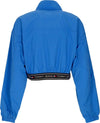 Tommy-Hilfiger-Giacca-a-Vento-Corta-Donna-W-Crop-Taping-Windbreaker-Meridian-Blue-da-donna