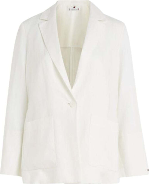 Tommy-Hilfiger-Giacche-CASUAL-LINEN-SB-BLAZER-da-donna