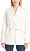 Tommy-Hilfiger-Giacche-VIS-BLEND-BELTED-DB-BLAZER-da-donna