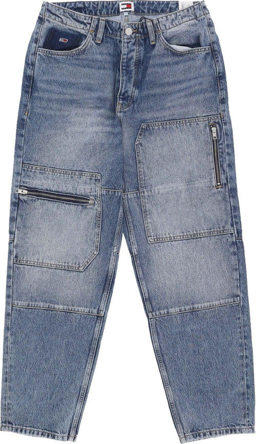 Tommy-Hilfiger-Jeans-Uomo-Aiden-Baggy-Tapered-Cargo-Denim-Medium-da-uomo