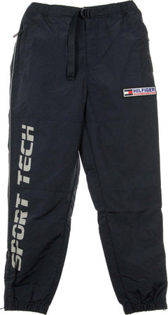 Tommy-Hilfiger-Pantalone-Tuta-Uomo-Sport-Tech-Nylon-Pant-Navy-Blazer-da-uomo