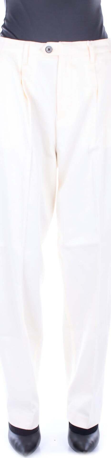 Tommy-Hilfiger-Pantaloni-Beige-da-donna