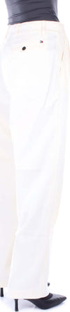 Tommy-Hilfiger-Pantaloni-Beige-da-donna