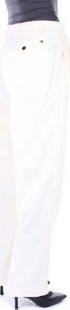 Tommy-Hilfiger-Pantaloni-Beige-da-donna