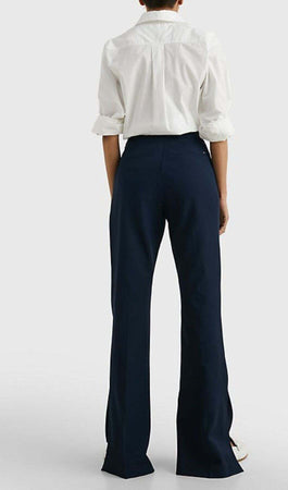 Tommy-Hilfiger-Pantaloni-VIS-FLARED-HW-TAILORED-PANT-da-donna