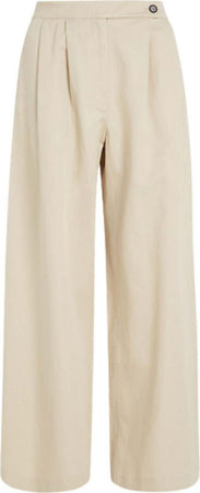 Tommy-Hilfiger-Pantaloni-WIDE-LEG-CO-BLEND-PANT-da-donna