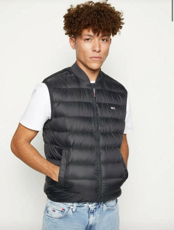 Tommy Hilfiger Piumino Eco Smanicato Gilet Uomo Bomber Senza Maniche Tinta Unita Imbottito Zip E Tasche Moda/Uomo/Abbigliamento/Giacche e cappotti/Gilet Euforia - Bronte, Commerciovirtuoso.it