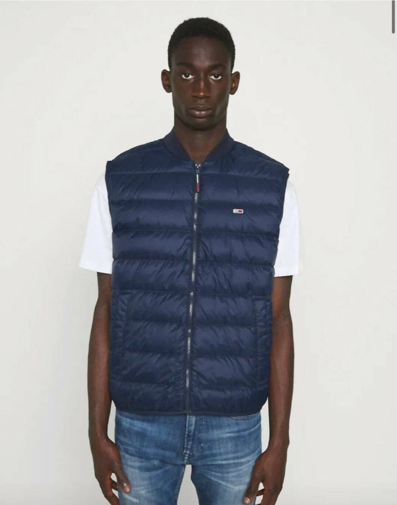 Tommy Hilfiger Piumino Eco Smanicato Gilet Uomo Bomber Senza