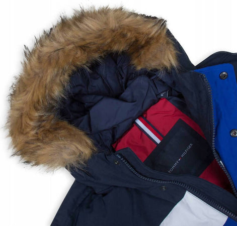Tommy Hilfiger Piumino Eco Uomo Giacca Giubbotto Impermeabile con Cappuccio Men's Quilted Arctic Cloth Snorkel Bomber Jacket Impermeabile Zip e Tasche Moda/Uomo/Abbigliamento/Giacche e cappotti/Giacche impermeabili Euforia - Bronte, Commerciovirtuoso.it