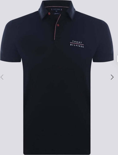 Tommy Hilfiger Polo Uomo 100% Cotone Regular Fit Maglia Maniche Corte Tinta Unita Logo Stampato Colletto POLO Tommy Hilfiger Euforia - Bronte, Commerciovirtuoso.it