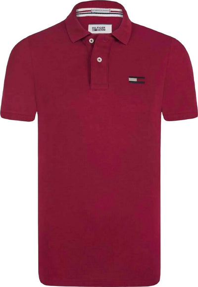 Tommy Hilfiger Polo Uomo Regolar Fit Colletto A Coste Tinta Unita Logo Ricamato Bandierina Moda/Uomo/Abbigliamento/T-shirt polo e camicie/Polo Euforia - Bronte, Commerciovirtuoso.it