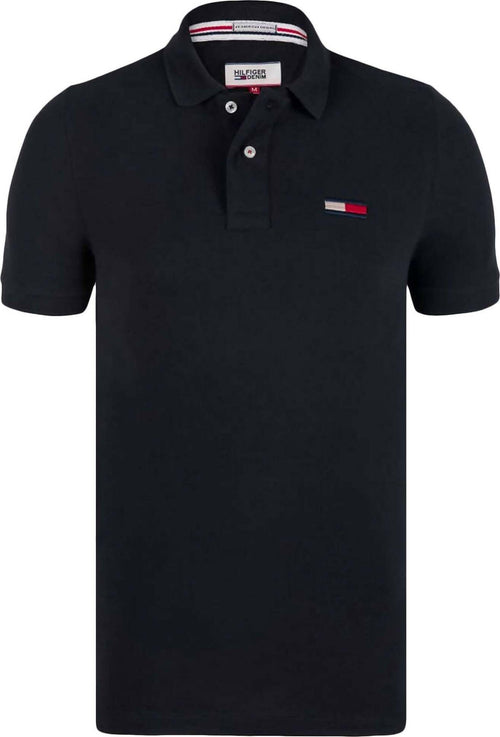 Tommy Hilfiger Polo Uomo Regolar Fit Colletto A Coste Tinta Unita Logo Ricamato Bandierina Moda/Uomo/Abbigliamento/T-shirt polo e camicie/Polo Euforia - Bronte, Commerciovirtuoso.it