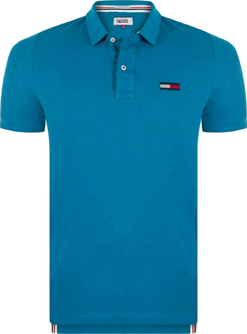 Tommy Hilfiger Polo Uomo Regolar Fit Colletto A Coste Tinta Unita Logo Ricamato Bandierina Moda/Uomo/Abbigliamento/T-shirt polo e camicie/Polo Euforia - Bronte, Commerciovirtuoso.it
