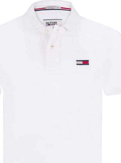 Tommy Hilfiger Polo Uomo Regolar Fit Colletto A Coste Tinta Unita Logo Ricamato Bandierina Moda/Uomo/Abbigliamento/T-shirt polo e camicie/Polo Euforia - Bronte, Commerciovirtuoso.it