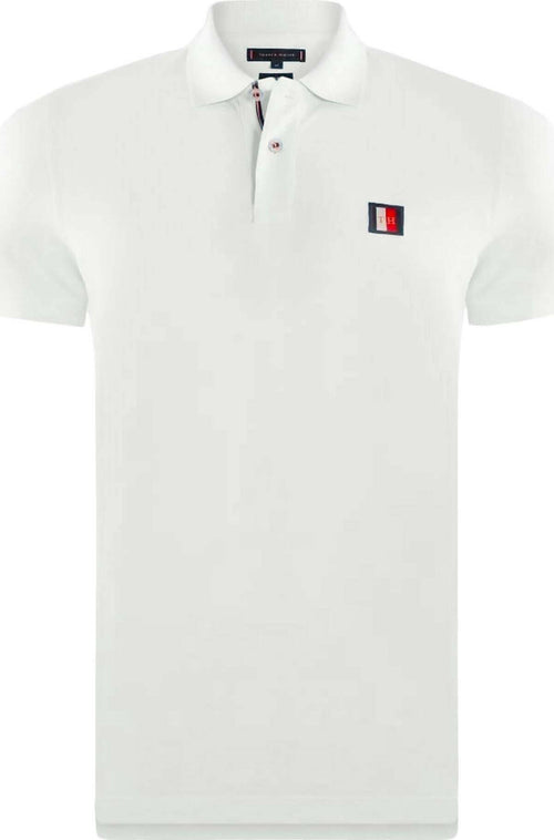 Tommy Hilfiger Polo Uomo Toppa Monogramma Icone Regolar Fit Maniche Corte Colletto 2 Bottoni Tinta Unita Bandierina Ricamata Moda/Uomo/Abbigliamento/T-shirt polo e camicie/Polo Euforia - Bronte, Commerciovirtuoso.it