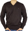 tommy Hilfiger Pullover Uomo Scollo a V Tinta Unita Maglione Invernale Cotone E Seta Maniche Lunghe Logo Ricamato Moda/Uomo/Abbigliamento/Maglioni e cardigan/Maglioni Euforia - Bronte, Commerciovirtuoso.it