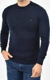 Pullover Uomo Tinta Unita Diversi Colori Tommy Hilfiger Con Logo Maglione Uomo Girocollo in Cotone Con Fondo E Polsini a Coste Maglione Uomo Casual Vestibilità Regolare Moda/Uomo/Abbigliamento/Maglioni e cardigan/Maglioni Euforia - Bronte, Commerciovirtuoso.it