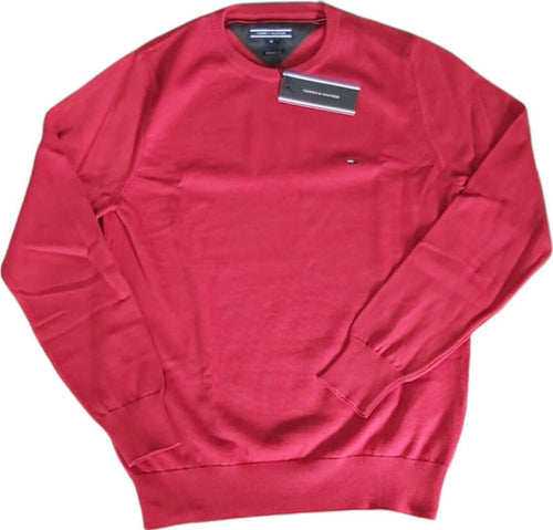 Pullover Uomo Tinta Unita Diversi Colori Tommy Hilfiger Con Logo Maglione Uomo Girocollo in Cotone Con Fondo E Polsini a Coste Maglione Uomo Casual Vestibilità Regolare Moda/Uomo/Abbigliamento/Maglioni e cardigan/Maglioni Euforia - Bronte, Commerciovirtuoso.it