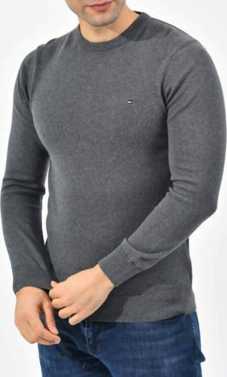 Pullover Uomo Tinta Unita Diversi Colori Tommy Hilfiger Con Logo Maglione Uomo Girocollo in Cotone Con Fondo E Polsini a Coste Maglione Uomo Casual Vestibilità Regolare Moda/Uomo/Abbigliamento/Maglioni e cardigan/Maglioni Euforia - Bronte, Commerciovirtuoso.it