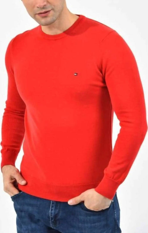 Pullover Uomo Tinta Unita Diversi Colori Tommy Hilfiger Con Logo Maglione Uomo Girocollo in Cotone Con Fondo E Polsini a Coste Maglione Uomo Casual Vestibilità Regolare Moda/Uomo/Abbigliamento/Maglioni e cardigan/Maglioni Euforia - Bronte, Commerciovirtuoso.it