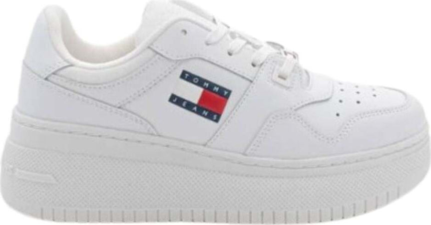 Tommy-Hilfiger-Scarpe-NEW-TJW-RETRO-BASKET-SNEAKERS-FL-da-donna