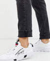 Tommy Hilfiger Sneakers Uomo Bianche in Pelle Con Suola in Gomma Sneaker Casual Total White Con Logo Laterale E Lacci Moda/Uomo/Scarpe/Sneaker e scarpe sportive/Sneaker casual Euforia - Bronte, Commerciovirtuoso.it