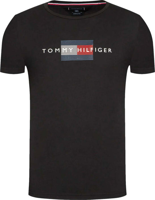 Tommy Hilfiger T-shirt Uomo Lines Maglia Mezze Maniche Girocollo Con Logo Stampa Bandiera Maglietta Tinta Unita Tommy Mw0 Mw20164 Regular Fit Moda/Uomo/Abbigliamento/T-shirt polo e camicie/T-shirt Euforia - Bronte, Commerciovirtuoso.it