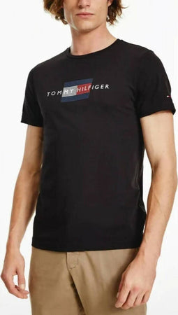 Tommy Hilfiger T-shirt Uomo Lines Maglia Mezze Maniche Girocollo Con Logo Stampa Bandiera Maglietta Tinta Unita Tommy Mw0 Mw20164 Regular Fit Moda/Uomo/Abbigliamento/T-shirt polo e camicie/T-shirt Euforia - Bronte, Commerciovirtuoso.it