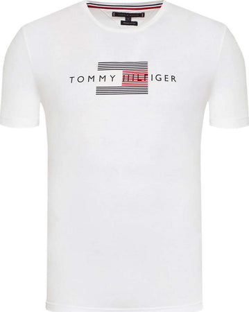 Tommy Hilfiger T-shirt Uomo Lines Maglia Mezze Maniche Girocollo Con Logo Stampa Bandiera Maglietta Tinta Unita Tommy Mw0 Mw20164 Regular Fit Moda/Uomo/Abbigliamento/T-shirt polo e camicie/T-shirt Euforia - Bronte, Commerciovirtuoso.it