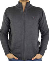 Tommy Hilfiger Uomo Cardigan con Cerniera 100% Cotone Logo ricamato sul petto Maniche Lunghe Cardigan con cerniera Euforia - Bronte, Commerciovirtuoso.it